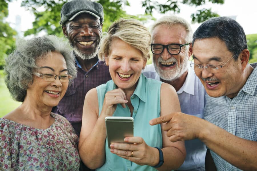 Seniors benefit from social connections