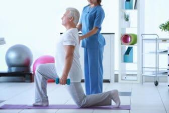 The benefit of replacing opioids with physical therapy.
